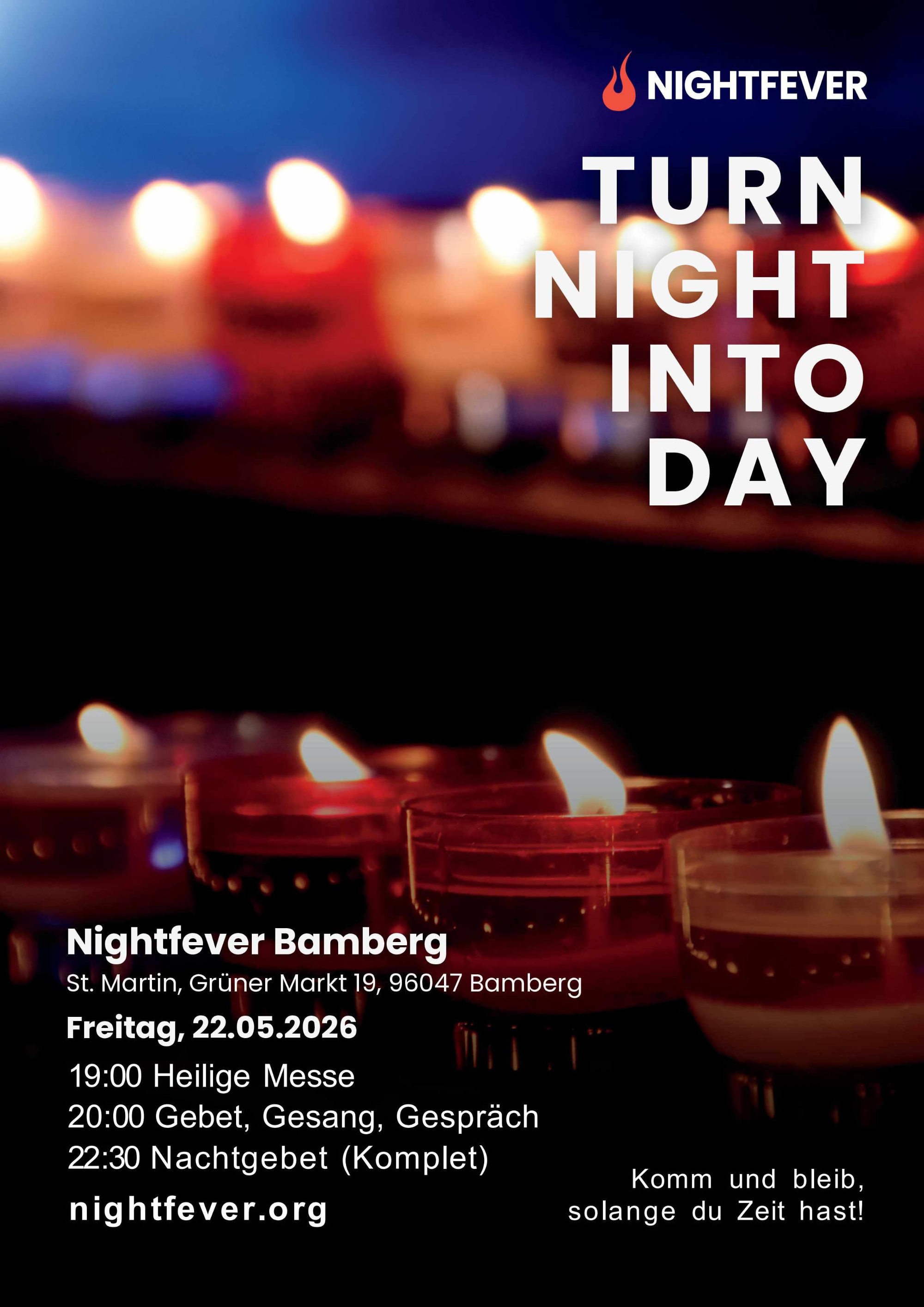 Nightfever Mai 2026